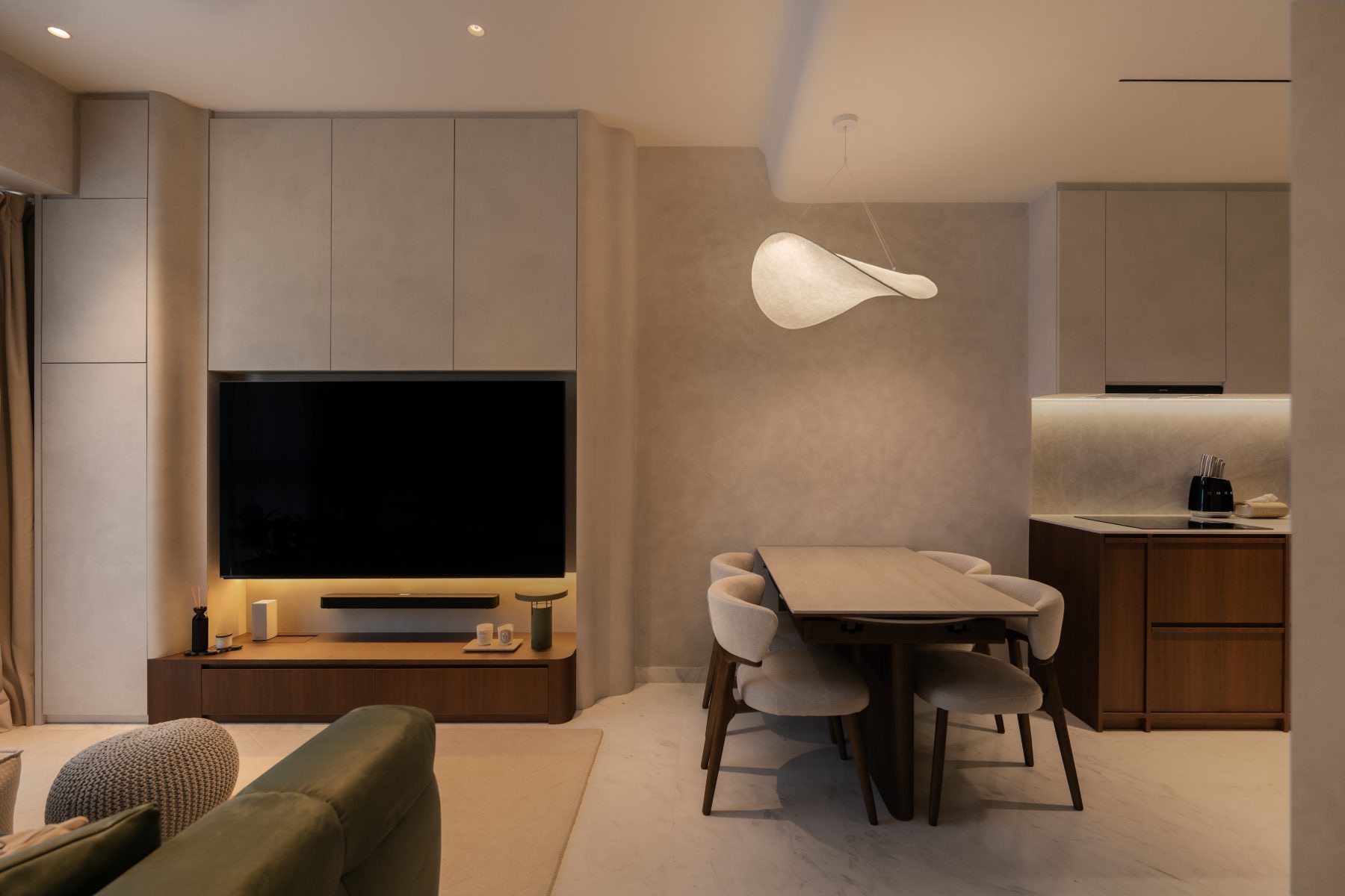 Voilà living and dining design